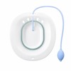 Foldable Sitz Bath Basin for Toilet Seat – Portable Plastic