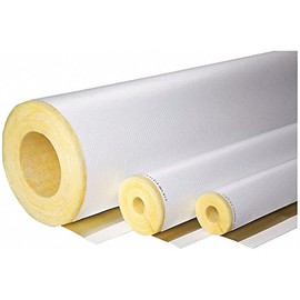 1-9/64" x 3 ft. Fiberglass Pipe Insulation, 2" Wall
