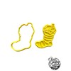 The Cookie Cutter Hub Christmas Stocking Cookie Cutter and Matching