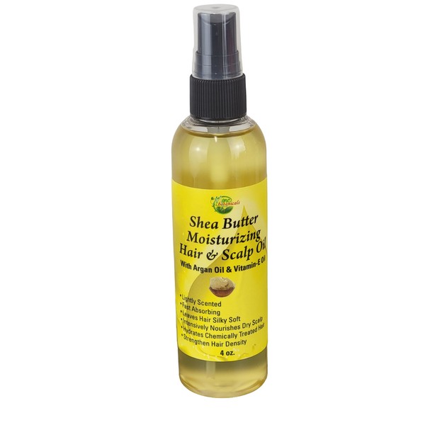 Mine Botanicals Shea Butter Moisturizing Hair & Scalp Oil 4