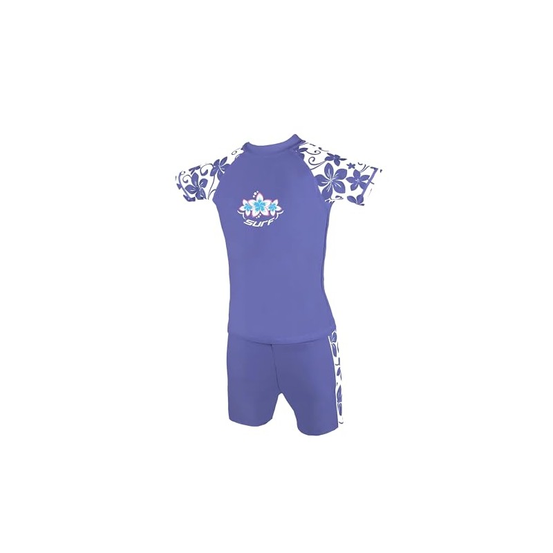 Kidz Swimmers Girls UV Sun Protection Rash Vest and Swim