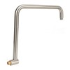 Shower Head Extension with Flange S Shape Shower Arm Wall