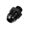 X AUTOHAUX Car Plug Metric Thread Mounting Adapter Black AN8-M14