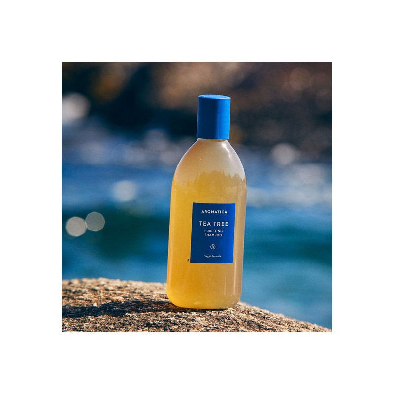 aromatica Hair loss shampoo/cooling aromatica tea tree purifying shampoo 400ml