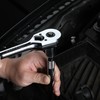 WORKPRO 1/2-Inch Drive Ratchet, Quick-Release Reversible Ratchet Wrench, 72-Tooth 1/2