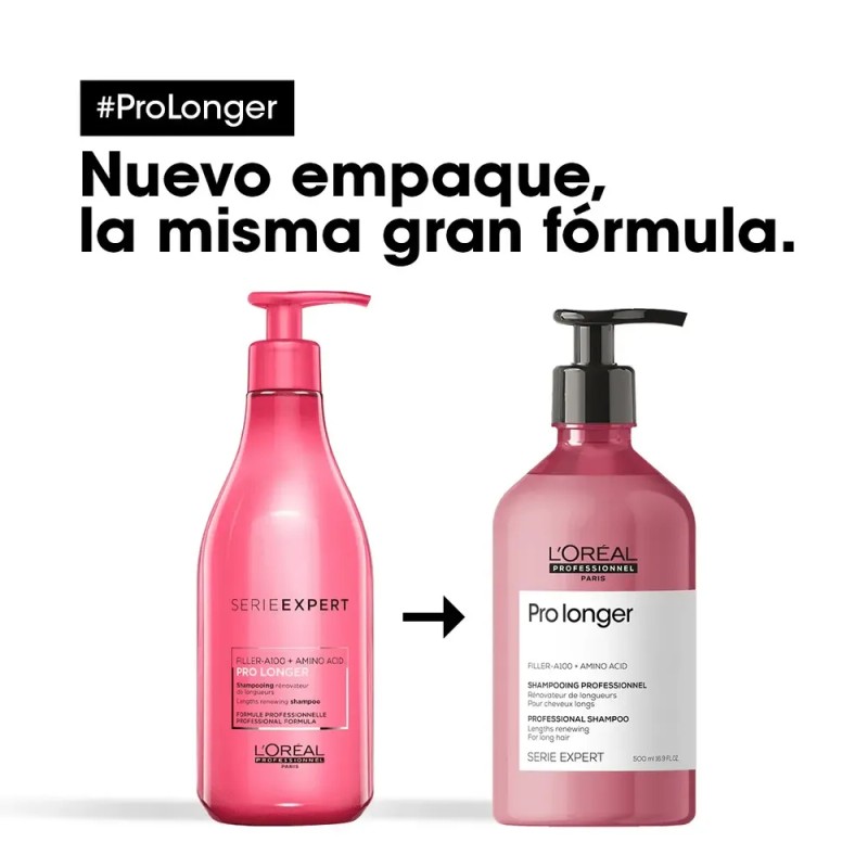 Shampoo Largos L'oréal Professionnel Pro Longer 500ml
