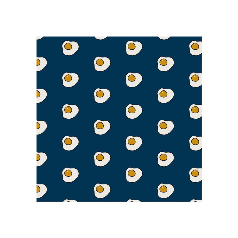 Cencibel Smart Casual Callate La Boca Blue Fried Egg Mask