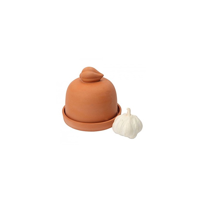 Dexam 17851022 Terracotta Garlic Baker, 13cm
