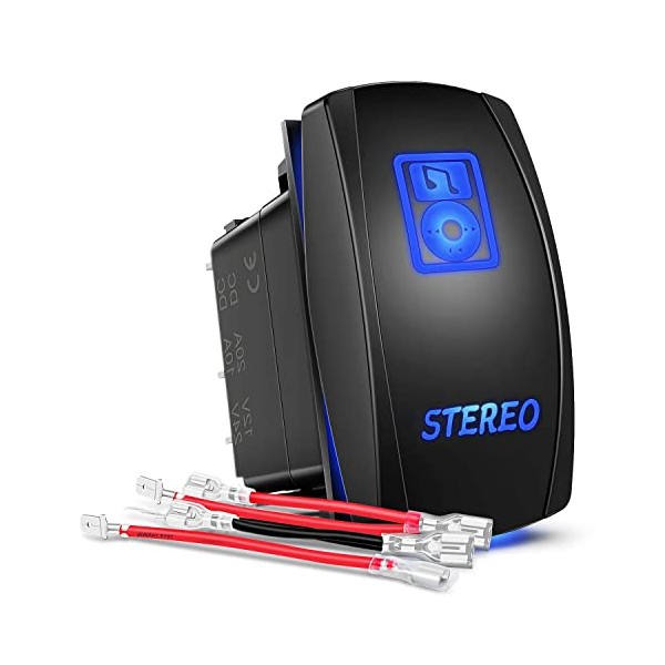 GOOACC GOOACC Stereo Rocker Switch Led Light Bar Switch 5Pin