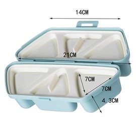 Leadigol 6 in 1 Onigiri Mould 6 Cavity Triangle Sushi Mould Japanese Non-stick Trapezoid Triangle Sushi Maker Rice Ball Mould for Storing Sushi and Making Sushi
