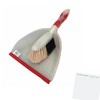 usy Coronet Plastic Dustpan Set, Transparent/Red (22 cm) Block