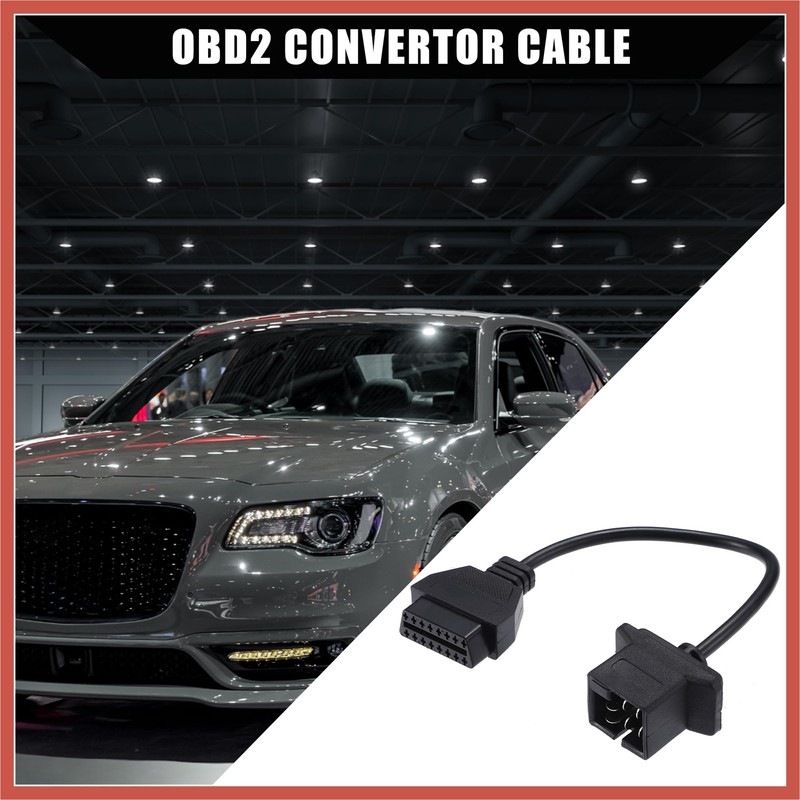 ACROPIX 6 Pin to 16 Pins OBD2 Diagnostic Scanner Convertor