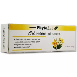 Celandine Ointment 0.88 oz 25 g All Natural PhytoLab