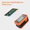 Pulse Oximeter,OLED Display Oxygen Monitor Fingertip,Blood Oxygen Saturation Monitor(SpO2) with