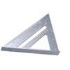 TX Triangle Ruler Carpenters Measuring Tool Triangle Protractor Aluminium Square