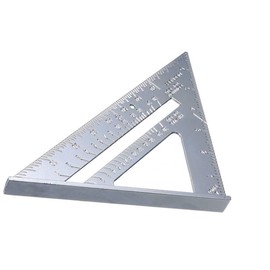 TX Triangle Ruler Carpenters Measuring Tool Triangle Protractor Aluminium Square Layout Tool Ruler Goniometer