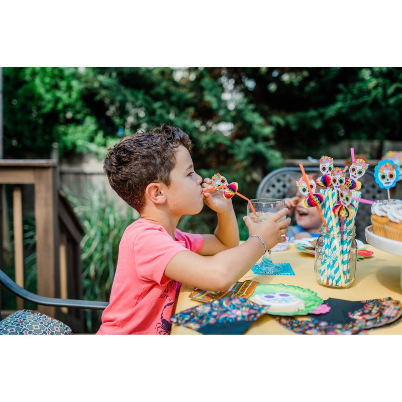 Party Partners Paperboard Drink Coasters Set of 12 Papel Picado