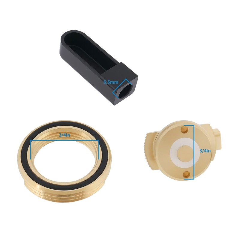 YINETTECH 1pc 3/4" NMO Replacement Antenna Mount for 3/4" Hole