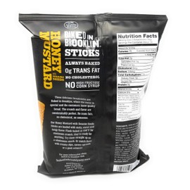Baked in Brooklyn Honey Honey Mustard Breadsticks with Sesame Seeds - 6 Pack