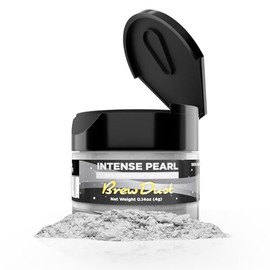 Brew Glitter - Intense Pearl Brew Dust (4g, 1x Shaker Jar) | Edible Glitter for Drinks, Cocktails, Beer, Garnish & Beverages!