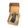 Shungite Pendant Plate 3 x 2 cm with Carrying Cord