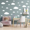 Big Clouds Wall Decals Removable DIY Large Vinyl Sticker Self