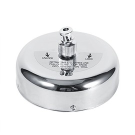 FTVOGUE Stainless Steel Retractable Clothesline Hanging Dryer for Shower Room Bathroom Laundry