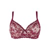 Sans Complexe Women's Capucine Full Coverage Bra, Rhododendron Red and