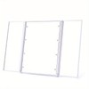 LED Makeup Mirror for Beauty Routines – Three-Sided Folding Vanity