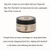 Lusso Sapone Beard Care Kit. Includes: 4 oz Beard Oil,