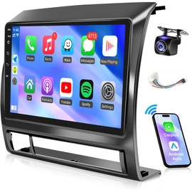 9 Inch Car Radio Stereo for Toyota Tacoma 2005-2015 Support Wireless CarPlay & Android Auto,Touch Screen Tacoma Android Deck with GPS/SWC/BT/SWC/Backup Camera