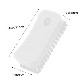 Healvian Fingernail Scrub Brush Soft Bristle Nail Cleaning Tool for Gentle Scrubbing of Hands and Feet Lightweight and Compact for Easy Travel and Storage