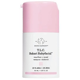 Drunk Elephant TLC Sukari Babyfacial AHA BHA 1.69 oz BNIB