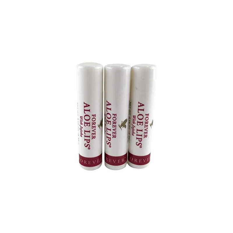 Forever Living 3 X Aloe Lips Balm - Soothe,Moisturize,Heal &