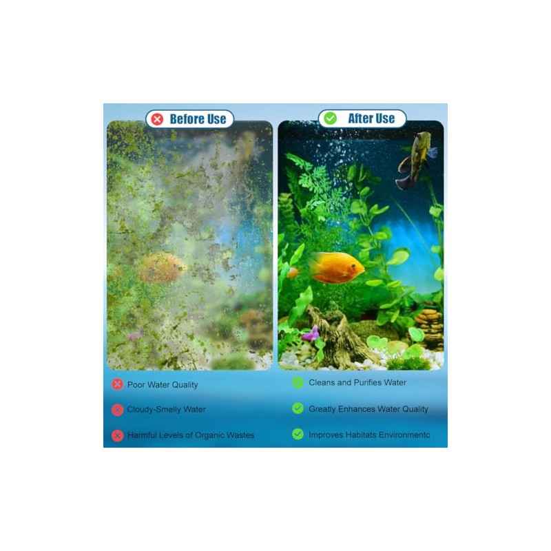 Koller Products Internal Power Filter for 1-Gallon to 3.5-Gallon Fish