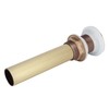 Sink Drain NonOverflow AntiClog Bathroom Wash Basin Drainer Stopper Accessory