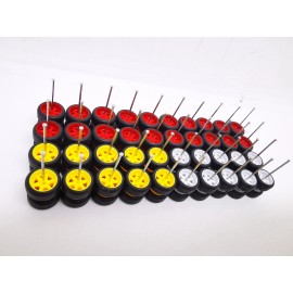 Samed Wheels 20 set ECO Samed Wheels 6 spoke ECO color MIX, clearance #203