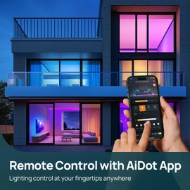 Linkind LED Strip Lights RGB 25ft, Smart Light Strip Work with Alexa and Google Home, App Control Music Sync Segmented Color Changing Led Lights for Bedroom Kitchen