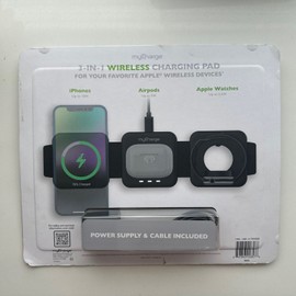 Mycharge 3-In-1 Wireless Charging Pad