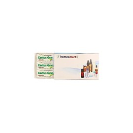 homeomart.com Cactus Grandiflorus Homeopathy Pellets (Pills) in 30C Potency Pack of 3
