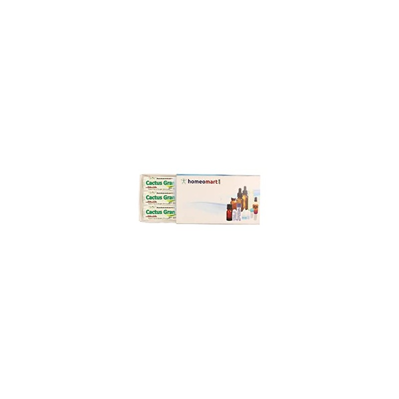 homeomart.com Cactus Grandiflorus Homeopathy Pellets (Pills) in 30C Potency Pack