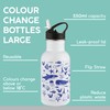 Typhoon Pure Steel Colour Changing Reusable Water Bottle With Sealife