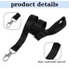 2 Pack Clear ID Badge Holder with Lanyard, Lanyards for