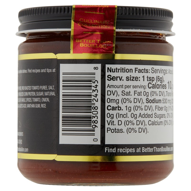 Better Than Bouillon Culinary Collection Base, Smoky Chipotle Base, Contains