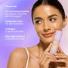 JOAH Crystal Glow Peptide-Infused Foundation, 2-in-1 Multitasking Korean Makeup with