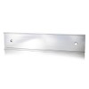 NamePlate Holder, Wall or Door, Silver 2x10