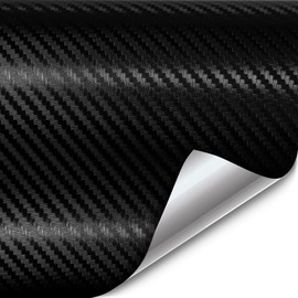 VVIVID® XPO Black Carbon Fiber Car Wrap Vinyl Roll Featuring Air Release Technology (8ft x 5ft)