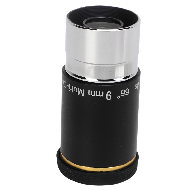 Astronomical Telescope Eyepiece 1.25in 66 Degrees 9mm Wide Angle Eyepiece
