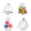 Krilira 50Pcs Organza Drawstring Bags 2.8x3.6 Inch, Mini Mesh Gift