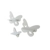 PsGreen Set of 3 Butterfly White Suitable for Toniebox Tonie